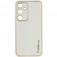 Кожаный чехол Xshield для Samsung Galaxy A35 Белый - купить на Floy.com.ua