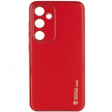 Кожаный чехол Xshield для Samsung Galaxy A35 Красный - купить на Floy.com.ua