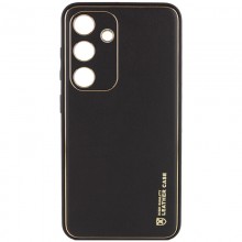 Кожаный чехол Xshield для Samsung Galaxy A35 Черный - купить на Floy.com.ua