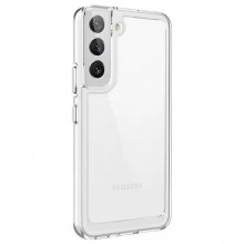 Чехол TPU+PC Clear 2.0 mm metal buttons для Samsung Galaxy S22+ - купить на Floy.com.ua