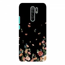 Защитные чехлы для Xiaomi Redmi 9 (AlphaPrint) с печатью (ХИТ продаж) Цветочки - купить на Floy.com.ua