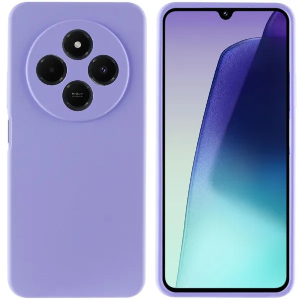Чехол Silicone Cover Lakshmi Full Camera (AAA) для Xiaomi Redmi 14C / Poco C75 — Сиреневый — фото 2 Чехол Silicone Cover Lakshmi Full Camera (AAA) для Xiaomi Redmi 14C / Poco C75 — Сиреневый — фото 2