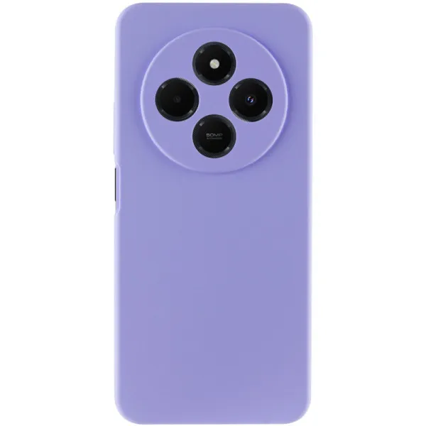 Чехол Silicone Cover Lakshmi Full Camera (AAA) для Xiaomi Redmi 14C / Poco C75 — Сиреневый — фото 3 Чехол Silicone Cover Lakshmi Full Camera (AAA) для Xiaomi Redmi 14C / Poco C75 — Сиреневый — фото 3