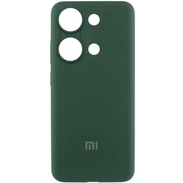 Чехол Silicone Cover Lakshmi Full Camera (AAA) with Logo для Xiaomi Redmi Note 13 Pro 4G — Зеленый — фото 1 Чехол Silicone Cover Lakshmi Full Camera (AAA) with Logo для Xiaomi Redmi Note 13 Pro 4G — Зеленый — фото 1