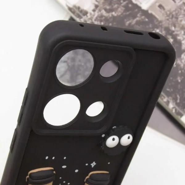 Чохол TPU Toys Case для Xiaomi Redmi Note 13 4G — Чорний — фото 3 Чохол TPU Toys Case для Xiaomi Redmi Note 13 4G — Чорний — фото 3