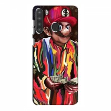 Брендновые Чехлы для Samsung Galaxy A21 (A215) - (PREMIUMPrint) Mario LV - купить на Floy.com.ua