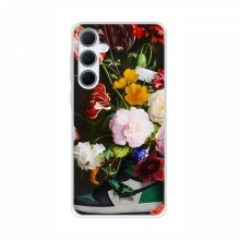 Брендновые Чехлы для Samsung Galaxy A35 (5G) - (PREMIUMPrint) Nike цветы - купить на Floy.com.ua