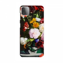 Брендновые Чехлы для Samsung Galaxy M12 - (PREMIUMPrint) Nike цветы - купить на Floy.com.ua