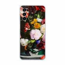 Брендновые Чехлы для Samsung Galaxy M13 - (PREMIUMPrint) Nike цветы - купить на Floy.com.ua