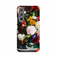 Брендновые Чехлы для Samsung Galaxy M14 (M146) - (PREMIUMPrint) Nike цветы - купить на Floy.com.ua