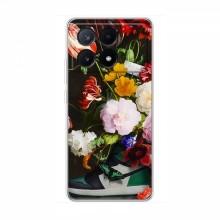 Брендновые Чехлы для Xiaomi POCO X6 Pro (5G) - (PREMIUMPrint) Nike цветы - купить на Floy.com.ua