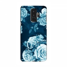 Чехлы (ART) Цветы на Samsung S9 Plus (VPrint) Голубые Бутоны - купить на Floy.com.ua