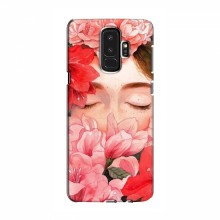 Чехлы (ART) Цветы на Samsung S9 Plus (VPrint) Глаза в цветах - купить на Floy.com.ua