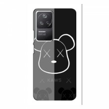 Чехлы для Xiaomi POCO F4 (5G) - Bearbrick Louis Vuitton (PREMIUMPrint) БеарБрик глаза - купить на Floy.com.ua