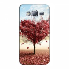 Чехлы для любимой на Samsung J3, J300, J300H (VPrint) Дерево в виде сердца - купить на Floy.com.ua