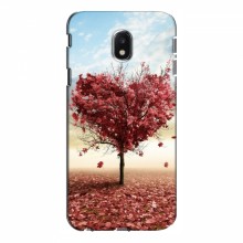 Чехлы для любимой на Samsung J3 2017, J330FN европейская версия (VPrint) Дерево в виде сердца - купить на Floy.com.ua