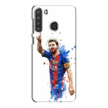 Чехлы Месси для Samsung Galaxy A21 (A215) AlphaPrint Lionel Messi 1 - купить на Floy.com.ua
