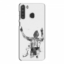 Чехлы Месси для Samsung Galaxy A21 (A215) AlphaPrint Messi ART - купить на Floy.com.ua