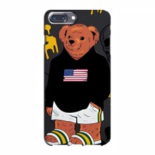 Чехлы Мишка Тедди для Айфон 7 Плюс (PREMIUMPrint) Teddy USA - купить на Floy.com.ua