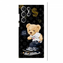 Чехлы Мишка Тедди для Самсунг S22 Ультра (PREMIUMPrint) Скейтер Тедди - купить на Floy.com.ua