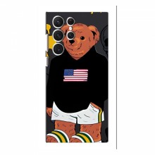 Чехлы Мишка Тедди для Самсунг S22 Ультра (PREMIUMPrint) Teddy USA - купить на Floy.com.ua