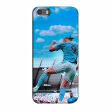 Чехлы с футболистом Ерли Холанд для iPhone 5 / 5s / SE - (AlphaPrint)