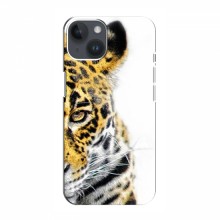 Чехлы с картинками животных iPhone 15 Леопард - купить на Floy.com.ua