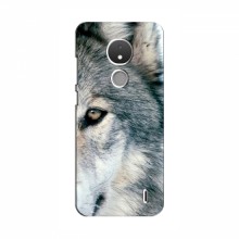 Чехлы с картинками животных Nokia C21 Волк - купить на Floy.com.ua