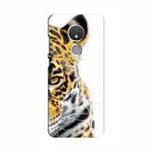 Чехлы с картинками животных Nokia C21 Леопард - купить на Floy.com.ua