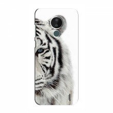 Чехлы с картинками животных Nokia C30 Белый Тигр - купить на Floy.com.ua