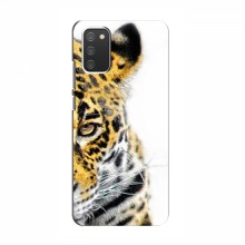 Чехлы с картинками животных Samsung Galaxy A02s Леопард - купить на Floy.com.ua
