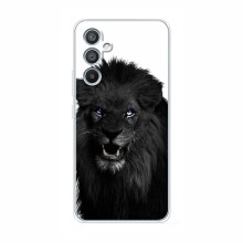 Чехлы с картинками животных Samsung Galaxy A34 Черный ЛЕВ - купить на Floy.com.ua