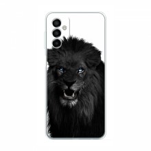 Чехлы с картинками животных Samsung Galaxy M23 (5G) Черный ЛЕВ - купить на Floy.com.ua