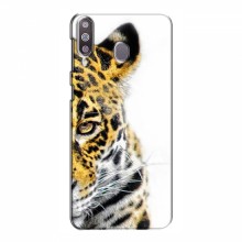 Чехлы с картинками животных Samsung Galaxy M30 Леопард - купить на Floy.com.ua