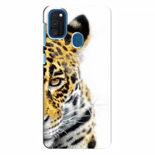 Чехлы с картинками животных Samsung Galaxy M30s Леопард - купить на Floy.com.ua
