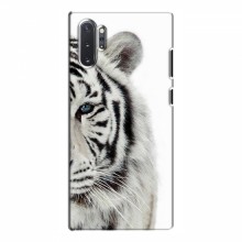 Чехлы с картинками животных Samsung Galaxy Note 10 Plus Белый Тигр - купить на Floy.com.ua