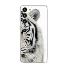 Чехлы с картинками животных Samsung Galaxy S23 Белый Тигр - купить на Floy.com.ua