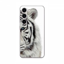 Чехлы с картинками животных Samsung Galaxy S24 Белый Тигр - купить на Floy.com.ua