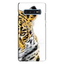 Чехлы с картинками животных Samsung S10 Plus Леопард - купить на Floy.com.ua