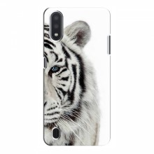 Чехлы с картинками животных Samsung Galaxy M01 Core (A013F) Белый Тигр - купить на Floy.com.ua