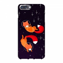 Чехлы с картинкой Лисички для iPhone 7 Plus (VPrint) Лисички космонавты - купить на Floy.com.ua
