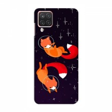 Чехлы с картинкой Лисички для Samsung Galaxy A22 (VPrint) Лисички космонавты - купить на Floy.com.ua