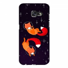 Чехлы с картинкой Лисички для Samsung A5 2017, A520, A520F (VPrint) Лисички космонавты - купить на Floy.com.ua