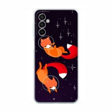 Чехлы с картинкой Лисички для Samsung Galaxy M23 (5G) (VPrint) Лисички космонавты - купить на Floy.com.ua