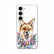 Чехлы с картинкой Лисички для Samsung Galaxy S24 (VPrint) Веселая лисичка - купить на Floy.com.ua