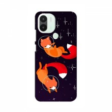 Чехлы с картинкой Лисички для Xiaomi Redmi A1 Plus (VPrint) Лисички космонавты - купить на Floy.com.ua