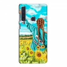 Чехлы для Samsung A9 2018 - с картинкой (Модные) (AlphaPrint) Девушка на поле - купить на Floy.com.ua