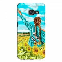 Чехлы для Samsung A7 2017, A720, A720F - с картинкой (Модные) (AlphaPrint) Девушка на поле - купить на Floy.com.ua