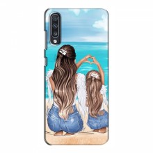 Чехлы для Samsung Galaxy A70 2019 (A705F) - с картинкой (Модные) (AlphaPrint) Мама и дочь - купить на Floy.com.ua