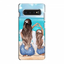 Чехлы для Samsung S10 - с картинкой (Модные) (AlphaPrint) Мама и дочь - купить на Floy.com.ua